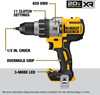 20V MAX XR® Brushless Cordless 3-Speed Hammer Drill/Driver