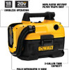 18V / 20V MAX CORDLESS WET/DRY VACUUM WITH HEPA FI