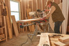 Gravity-Rise Miter Saw Stand with Wheels