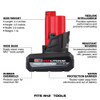 M12™ REDLITHIUM™ HIGH OUTPUT™ XC5.0 Battery Starter Pack