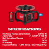 M18 RED EXTERIOR ROTARY LASER KIT w/RECEIVER