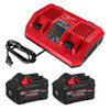 M18™ REDLITHIUM™ FORGE™ XC8.0 Starter Kit w/ Dual Bay Rapid Charger