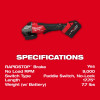 M18 FUEL™ 4-1/2"-6" Braking Grinder, Paddle Switch Kit
