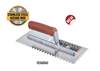 Raimondi Stainless Steel 1/4" x 1/4" Notched Trowel