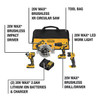 20V MAX Cordless Brushless 4-Tool Combo Kit (2.0Ah)