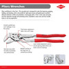 7-1/4" Finish Wrench Pliers
