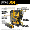 20V MAX XR® Remote Control 360º Line Laser Kit