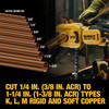 20V MAX XR® 1-1/4 in. Copper Tubing Cutter