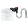 Dust Extractor Bucket Collector With 3-Steps Rubber Connector