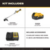 20V MAX Brushless Cordless Foldable String Trimmer Kit