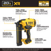 20V MAX XR® Cordless 18ga Brad Nailer