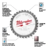 5-3/8" Metal & Stainless Cutting Circular Saw Blade 5/8" Arbor