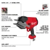 M18 FUEL™ ½”-1” Steel Pipe Cutter