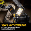 TOUGHSYSTEM® 2.0 Adjustable Work Light with Storage
