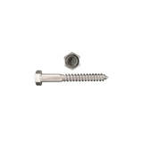 1/4" X 3" HEX HEAD LAG BOLT (100 PCS)