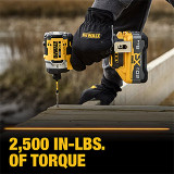 20V MAX XR® Brushless Cordless 3-Speed High Torque 1/4 in. Impact Driver Kit with XR POWERPACK™