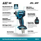 18V LXT BL 1/4" IMPACT DRIVER,TOOL ONLY