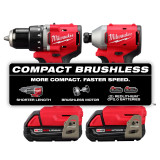 M18™ Compact Brushless 2-Tool Combo Kit