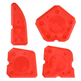 4-PIECE CAULK & GROUT FINISHING TOOLS