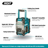 Makita Jobsite Stereo w/ Bluetooth (40V/18V/12V)