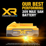 20V MAX XR POWERSTACK™ 5.0Ah Battery Pack