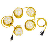 INDUSTRIAL LED WORKLIGHT STRING LIGHTS 5-Hd60W 49.3FT 16 / 3
