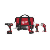 M18™ Cordless LITHIUM-ION 4-Tool Combo Kit