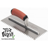 1/2" X 11" LAYFLAT NOTCHED TROWEL