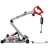 7" WALK BEHIND WORM DRIVE SKILSAW FOR CONCRETE