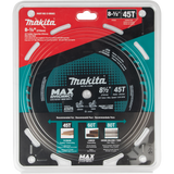 8‑1/2" 45T Carbide‑Tipped Max Efficiency Miter Saw Blade
