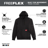 Milwaukee FREEFLEX™ Pullover Hoodie Black 2XL
