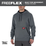 Milwaukee FREEFLEX™ Pullover Hoodie Gray Extra Large