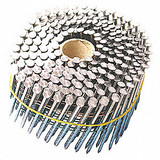 COIL NAILS - 3" LEG x .120 GA - SPIRAL - BRITE 