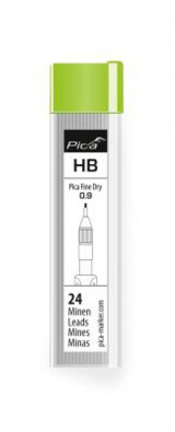 Pica Fine Dry 0.9mm Graphite Lead 'HB' Refills (24 pack)