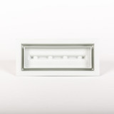ARIA 4X10 COTTON WHITE VENT (ARIA LITE4X10WHT)