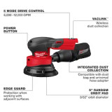 M12 FUEL 5 RANDOM ORBITAL DETAIL SANDER