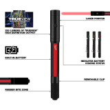 RECHARGEABLE 250L PENLIGHT w/LASER