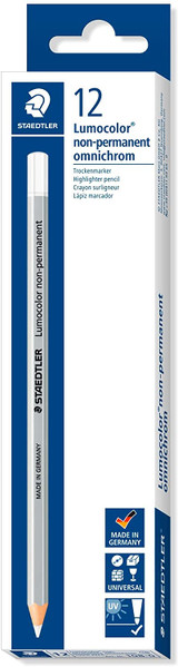 108-0 (WHITE) STAEDTLER PENCIL (SINGLE)