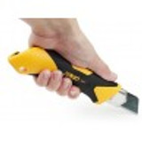 Fiberglass Rubber Grip Auto Lock Utility Knife