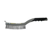 Wire Brush with Scraper Soft Grip HDL