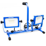 COB LED Worklight Dual Head W/Tripod & Stand 2x20W