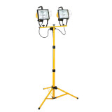 1000W Twin Halogen Work Lights w/Adj. Tripod
