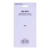 Bulbs Halogen 500W-118mm 2/pkg