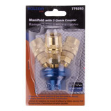Manifold w/3 Quick Coupler