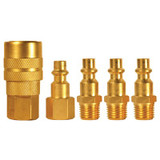 5 pc M-type Quick Coupler Set