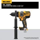 DEWALT FLEXVOLT ADVANTAGE HAMMER DRILL (BARE) 
