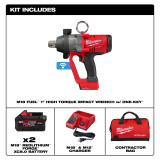 M18 FUEL™ 1" High Torque Impact Wrench w/ ONE-KEY™ Kit