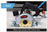 PEARL VX5WV 5" DRY/WET HAND HELD SAW
