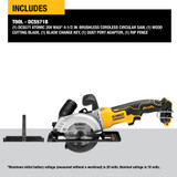 ATOMIC™ 20V MAX Brushless Cordless 4-1/2 in. Circular Saw