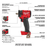M18 FUEL™ 1/2 Compact Impact Wrench w/ Friction Ring
